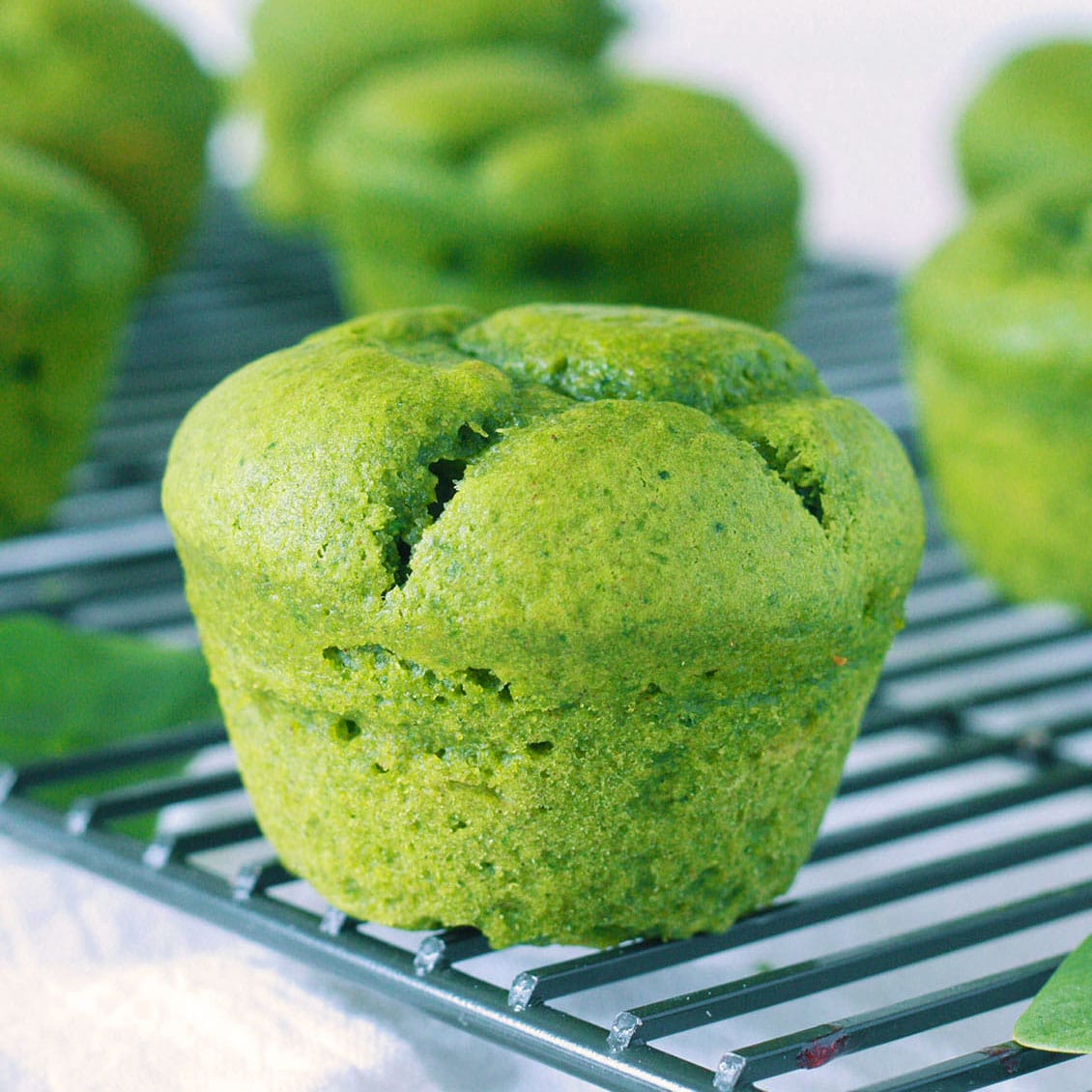 sweet spinach muffins sq